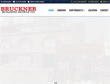 Tablet Screenshot of brucknernyc.com